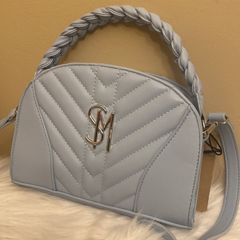NWT Steve Madden (bhardyy) Top Handle/Crossbody - Blue - Picture 4 of 11